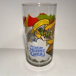 Vintage Muppets glass tumbler